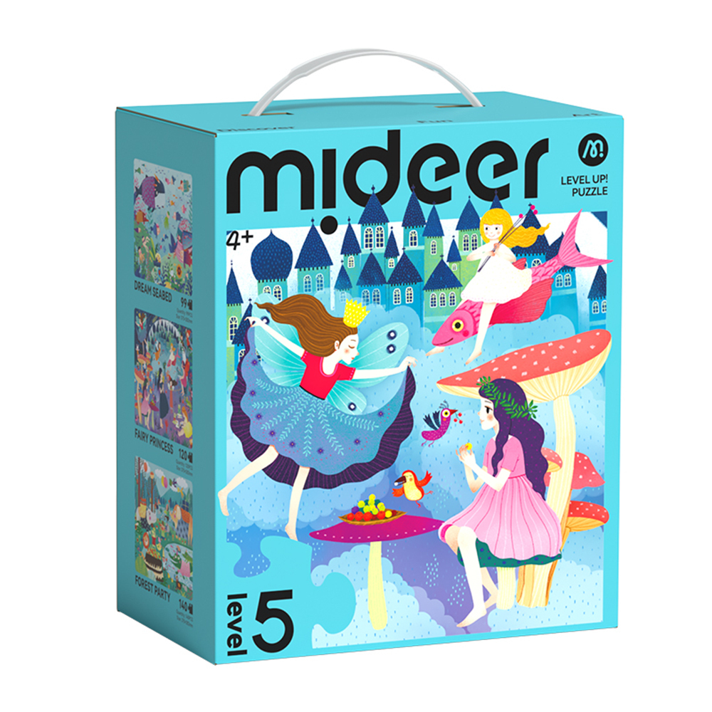 【Mideer】進階式拼圖-夢幻世界(LEVEL5)