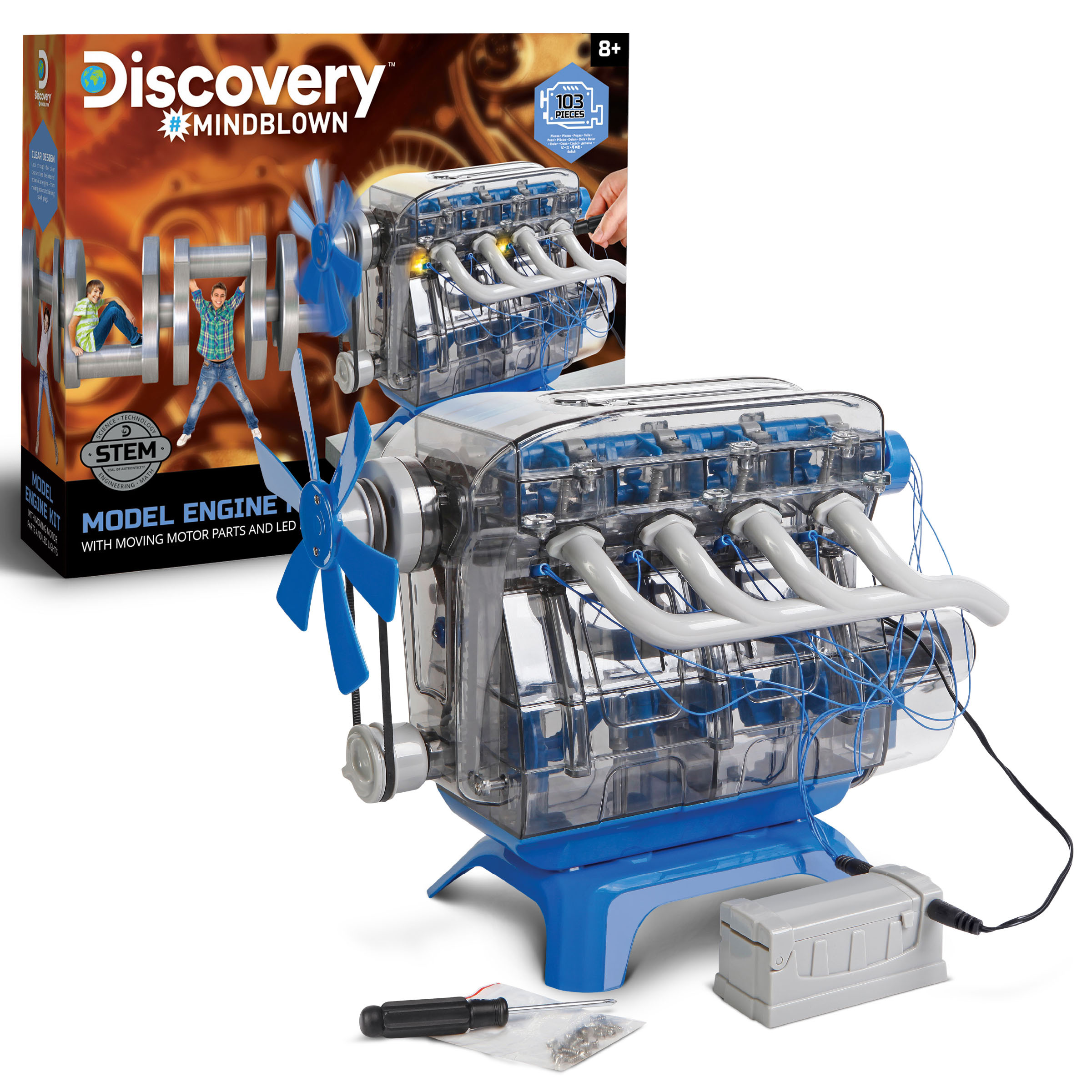 熱銷預購 【美國 Discovery】透視引擎模型探索套組