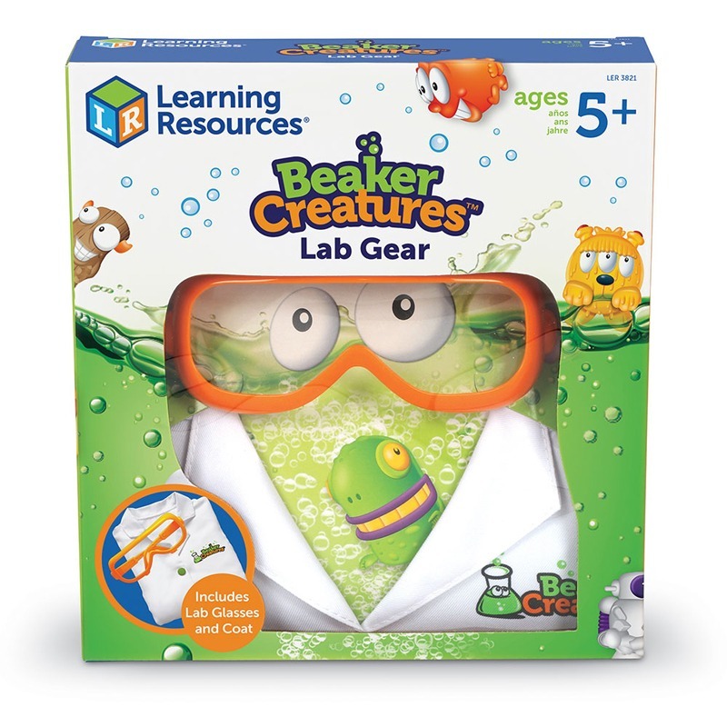 【美國Learning Resources】做實驗必備行頭!小小科學家實驗袍(含護目鏡)