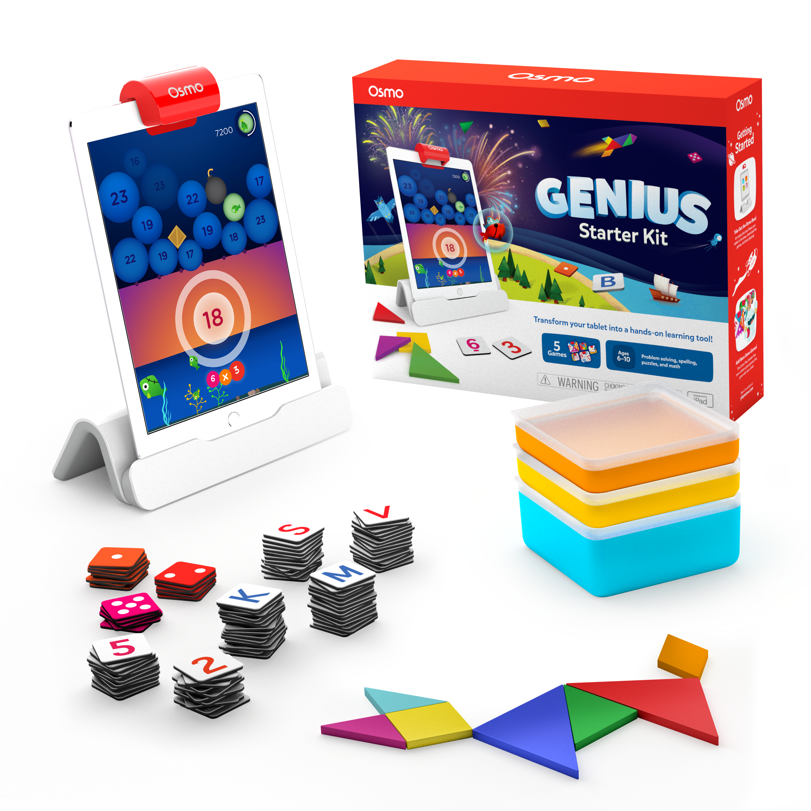 【OSMO虛實互動遊戲】入門套組-小天才學習組 Genius Starter Kit