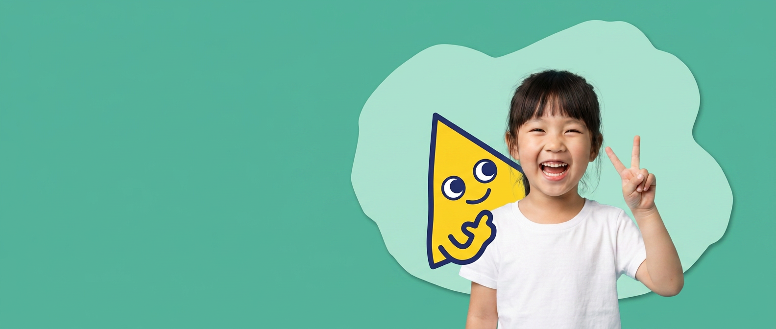 親子六力吉祥物與孩子一起